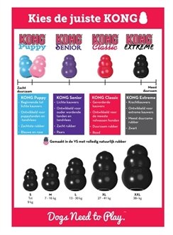 Kong Extreme zwart large
