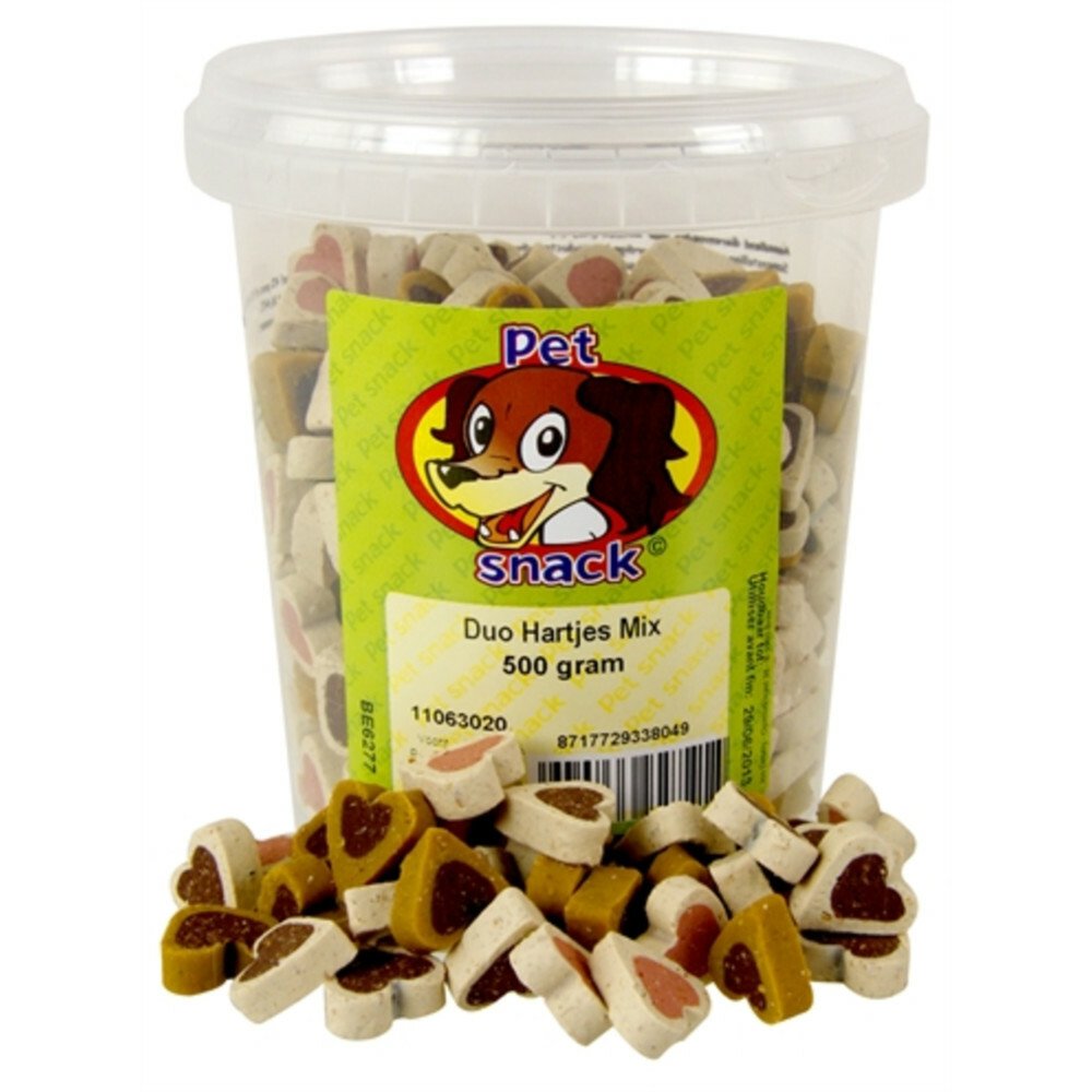 Pet Snack Duo mini hartjes